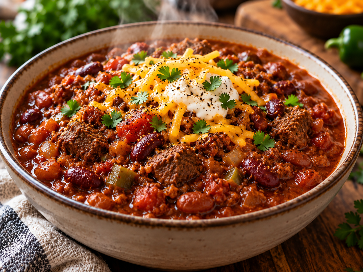 High Protein Texas Chili